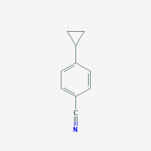 molecular formula C10H9N B073310 4-Cyclopropylbenzonitrile CAS No. 1126-27-8