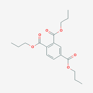 molecular formula C18H24O6 B073318 三丙基苯-1,2,4-三羧酸酯 CAS No. 1528-53-6
