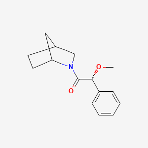 (2R)-1-(2-azabicyclo[2.2.1]heptan-2-yl)-2-methoxy-2-phenylethanone