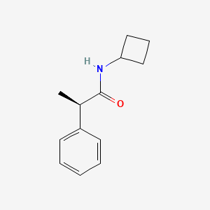 (2R)-N-cyclobutyl-2-phenylpropanamide