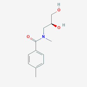 N-[(2S)-2,3-dihydroxypropyl]-N,4-dimethylbenzamide