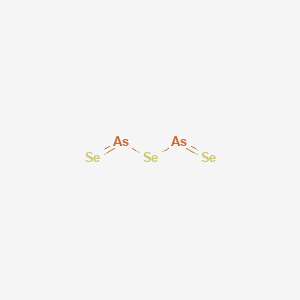 molecular formula As2Se3 B073326 Arsenic triselenide CAS No. 1303-36-2