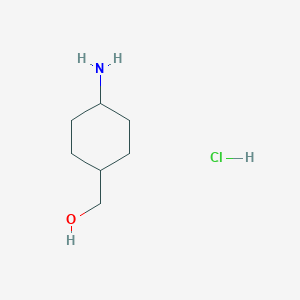 molecular formula C7H16ClNO B073332 反式-4-氨基环己甲醇盐酸盐 CAS No. 1504-49-0