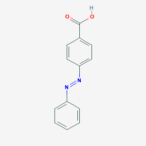 molecular formula C13H10N2O2 B073347 苯甲酸，4-(苯偶氮)- CAS No. 1562-93-2