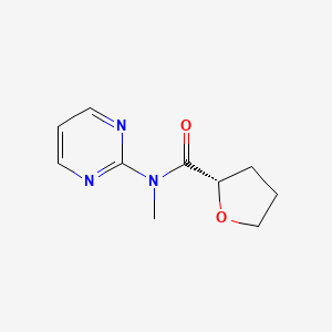 (2S)-N-methyl-N-pyrimidin-2-yloxolane-2-carboxamide