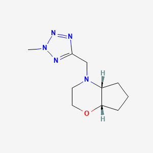 (4aR,7aS)-4-[(2-methyltetrazol-5-yl)methyl]-3,4a,5,6,7,7a-hexahydro-2H-cyclopenta[b][1,4]oxazine