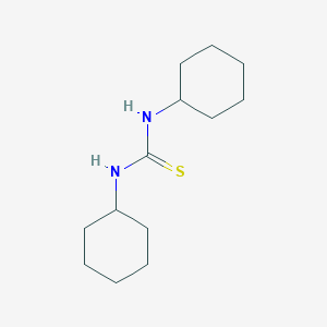 molecular formula C13H24N2S B073351 1,3-Dicyclohexylthiourea CAS No. 1212-29-9