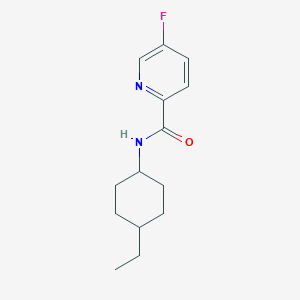 N-(4-ethylcyclohexyl)-5-fluoropyridine-2-carboxamide