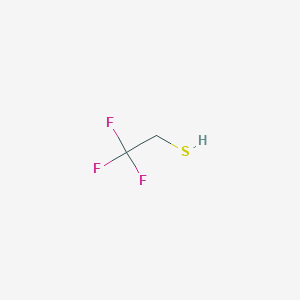 molecular formula C2H3F3S B073368 2,2,2-三氟乙硫醇 CAS No. 1544-53-2