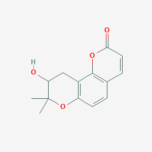 molecular formula C14H14O4 B073374 Lomatin CAS No. 1147-25-7
