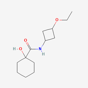 N-(3-ethoxycyclobutyl)-1-hydroxycyclohexane-1-carboxamide