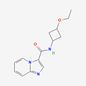 N-(3-ethoxycyclobutyl)imidazo[1,2-a]pyridine-3-carboxamide