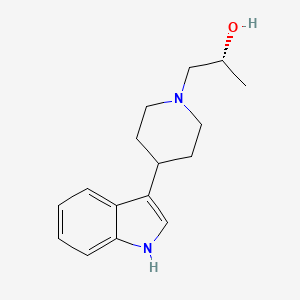 (2R)-1-[4-(1H-indol-3-yl)piperidin-1-yl]propan-2-ol