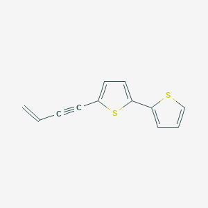molecular formula C12H8S2 B073380 5-(3-Buten-1-ynyl)-2,2'-bithiophene CAS No. 1134-61-8