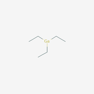 molecular formula C6H15Ga B073383 Triethylgallium CAS No. 1115-99-7
