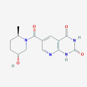 6-[(2R,5R)-5-hydroxy-2-methylpiperidine-1-carbonyl]-1H-pyrido[2,3-d]pyrimidine-2,4-dione