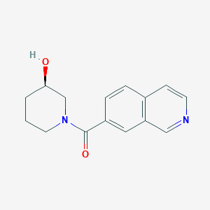 [(3R)-3-hydroxypiperidin-1-yl]-isoquinolin-7-ylmethanone