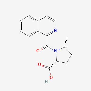 (2R,5R)-1-(isoquinoline-1-carbonyl)-5-methylpyrrolidine-2-carboxylic acid