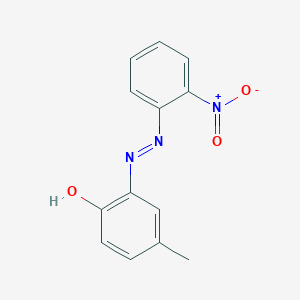 B073396 2-[(o-Nitrophenyl)azo]-p-cresol CAS No. 1435-71-8