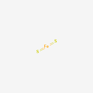 molecular formula FeS2 B073398 Iron disulfide CAS No. 1309-36-0