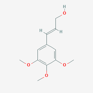 molecular formula C12H16O4 B073402 3,4,5-三甲氧基肉桂醇 CAS No. 1504-56-9