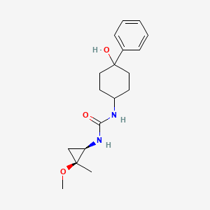 1-(4-hydroxy-4-phenylcyclohexyl)-3-[(1R,2S)-2-methoxy-2-methylcyclopropyl]urea