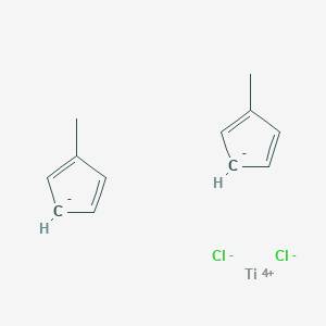 B073409 Dichlorobis(methyl-pi-cyclopentadienyl)titanium CAS No. 1282-40-2