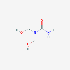 molecular formula C3H8N2O3 B073432 Bis(hydroxymethyl)urea CAS No. 1448-99-3