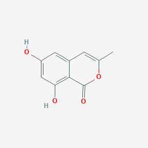 molecular formula C10H8O4 B073438 3,4-脱氢-6-羟基梅林 CAS No. 1204-37-1