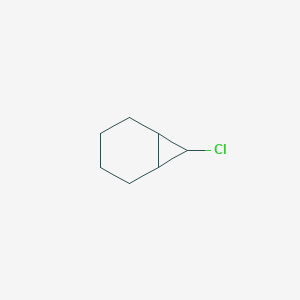 molecular formula C7H11Cl B073443 7-Chlorobicyclo[4.1.0]heptane CAS No. 1588-50-7