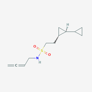 molecular formula C12H19NO2S B7345387 CID 136585406 