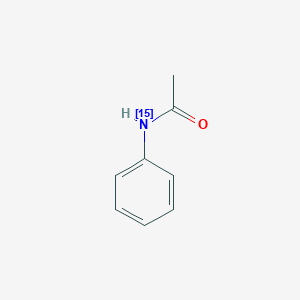 molecular formula C8H9NO B073465 乙酰苯胺-15N CAS No. 1449-75-8