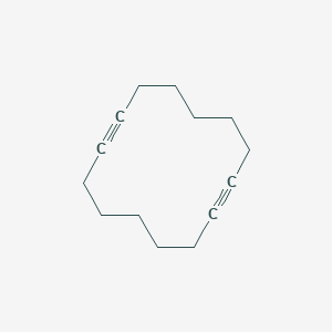 molecular formula C14H20 B073490 1,8-Cyclotetradecadiyne CAS No. 1540-80-3