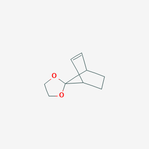 B073502 Spiro[bicyclo[2.2.1]hept-2-ene-7,2'-[1,3]dioxolane] CAS No. 1491-12-9