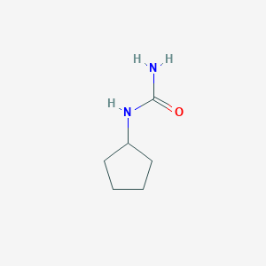molecular formula C6H12N2O B073516 环戊基脲 CAS No. 1194-06-5