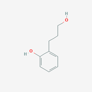 molecular formula C9H12O2 B073537 2-(3-羟基丙基)苯酚 CAS No. 1481-92-1