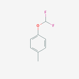 molecular formula C8H8F2O B073539 1-(二氟甲氧基)-4-甲苯 CAS No. 1583-83-1
