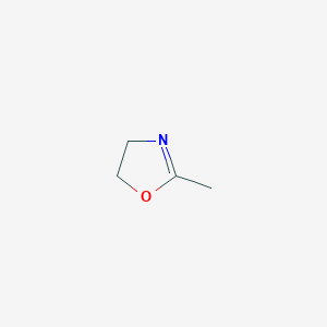 molecular formula C4H7NO B073545 2-甲基-2-恶唑啉 CAS No. 1120-64-5