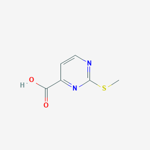molecular formula C6H6N2O2S B073560 2-甲基硫基嘧啶-4-羧酸 CAS No. 1126-44-9