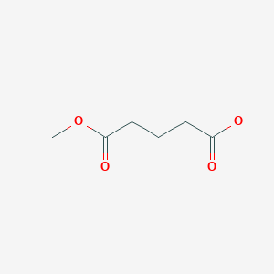 molecular formula C6H10O4 B073577 5-甲氧基-5-氧代戊酸 CAS No. 1501-27-5