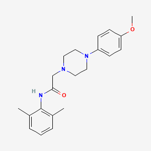 N-(2,6-Dimethyl-phenyl)-2-[4-(4-methoxy-phenyl)-piperazin-1-yl]-acetamide