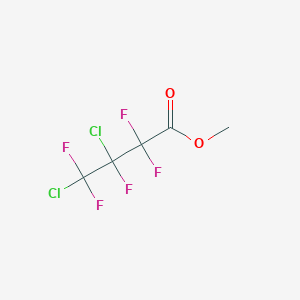 molecular formula C5H3Cl2F5O2 B073594 Methyl 3,4-dichloro-2,2,3,4,4-pentafluorobutanoate CAS No. 1480-82-6