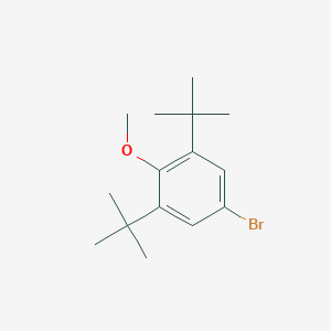 molecular formula C15H23BrO B073595 5-溴-1,3-二叔丁基-2-甲氧基苯 CAS No. 1516-96-7