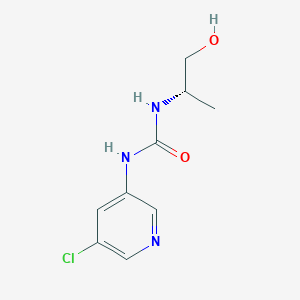 1-(5-chloropyridin-3-yl)-3-[(2S)-1-hydroxypropan-2-yl]urea