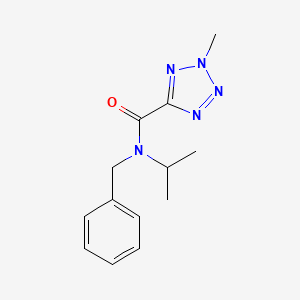 N-benzyl-2-methyl-N-propan-2-yltetrazole-5-carboxamide