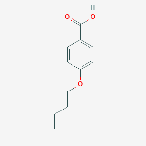 molecular formula C11H14O3 B073603 4-丁氧基苯甲酸 CAS No. 1498-96-0