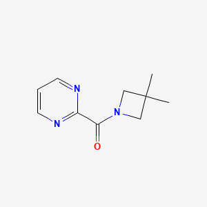 (3,3-Dimethylazetidin-1-yl)-pyrimidin-2-ylmethanone