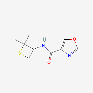 N-(2,2-dimethylthietan-3-yl)-1,3-oxazole-4-carboxamide