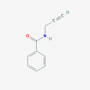 molecular formula C10H9NO B073613 Benzamide, N-2-propynyl- CAS No. 1464-98-8