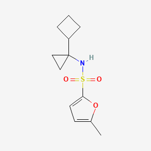 N-(1-cyclobutylcyclopropyl)-5-methylfuran-2-sulfonamide